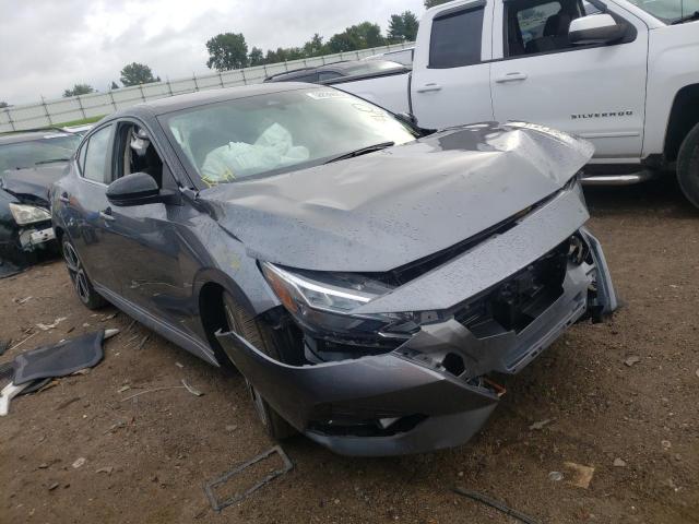 NISSAN SENTRA SR 2020 with VIN 3N1AB8DV9LY251552 - Photo from auction