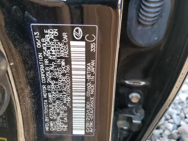 Photo 10 from auction – 2013 LEXUS ES 350 with VIN JTHBK1GG9D2071766