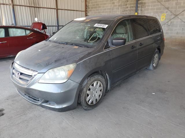 Photo 2 from auction – 2007 HONDA ODYSSEY LX with VIN 5FNRL38227B030263