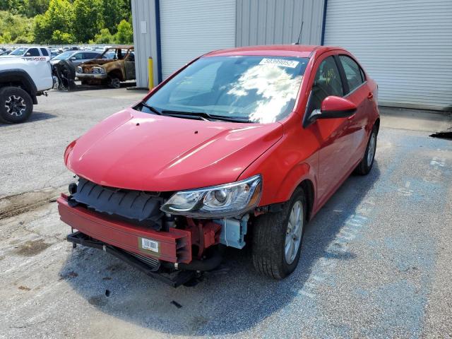 Photo 2 from auction – 2020 CHEVROLET SONIC LT with VIN 1G1JD5SB9L4137495