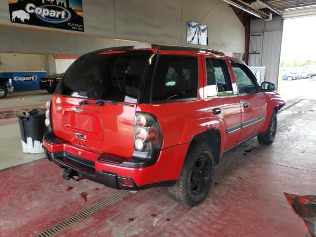 Photo 4 from auction – 2002 CHEVROLET TRAILBLAZE with VIN 1GNDT13S722207074