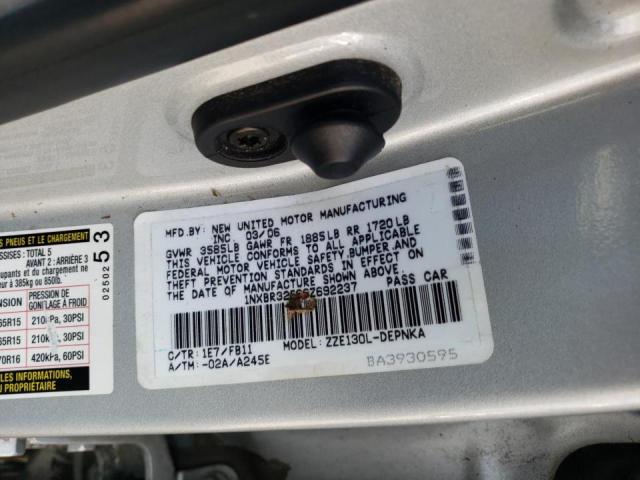 Photo 10 from auction – 2019 TOYOTA COROLLA CE with VIN 1NXBR32E66Z692237