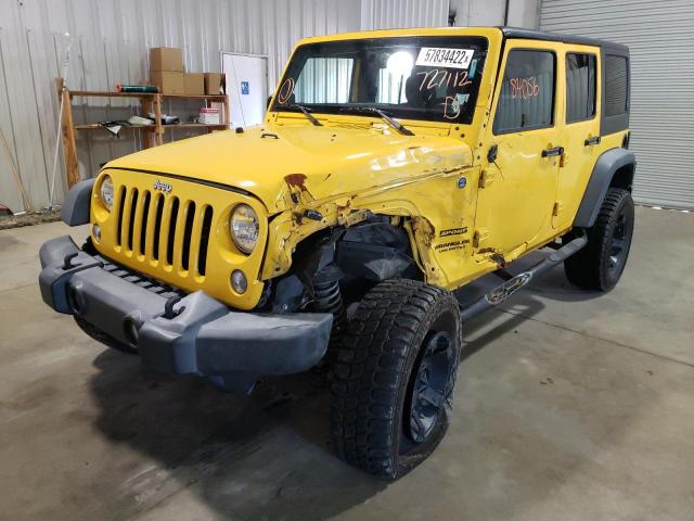 Photo 2 from auction – 2015 JEEP WRANGLER U with VIN 1C4BJWDG7FL727112