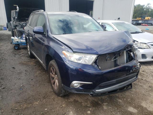 TOYOTA HIGHLANDER 2012 with VIN 5TDBK3EHXCS168538 - Photo from auction
