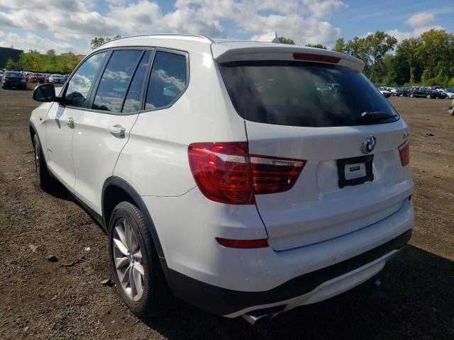 Photo 3 from auction – 2017 BMW X3 XDRIVE2 with VIN 5UXWX9C53H0T05620