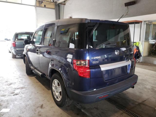 Photo 3 from auction – 2009 HONDA ELEMENT LX with VIN 5J6YH28349L002412
