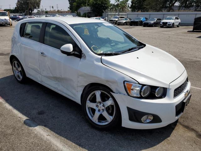 CHEVROLET SONIC LTZ 2014 with VIN 1G1JE6SB5E4189048 - Photo from auction