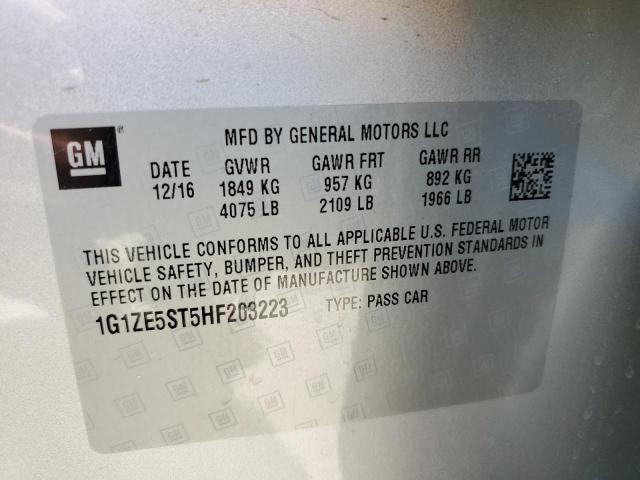 Photo 10 from auction – 2017 CHEVROLET MALIBU LT with VIN 1G1ZE5ST5HF203223