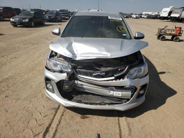 Photo 9 from auction – 2018 CHEVROLET SONIC LT with VIN 1G1JD5SH3J4107491