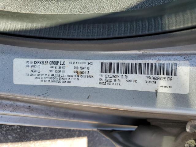 Photo 10 from auction – 2014 DODGE AVENGER SE with VIN 1C3CDZAB2EN110178
