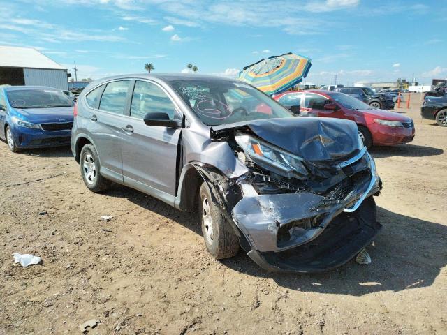 HONDA CR-V LX 2015 with VIN 5J6RM4H32FL018969 - Photo from auction