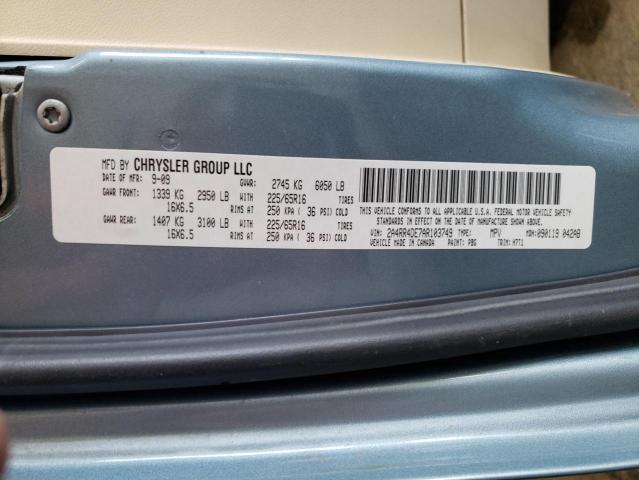 Photo 10 from auction – 2010 CHRYSLER TOWN & COU with VIN 2A4RR4DE7AR103749
