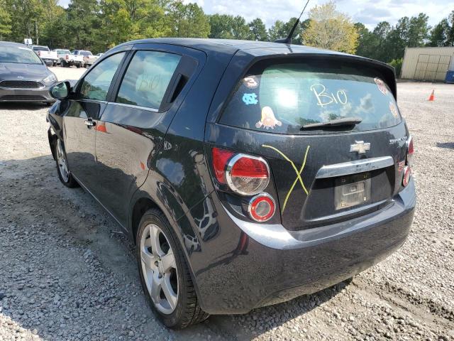 Photo 3 from auction – 2013 CHEVROLET SONIC LTZ with VIN 1G1JF6SB7D4256101