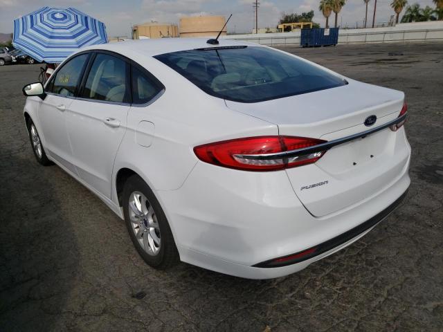 Photo 3 from auction – 2017 FORD FUSION S with VIN 3FA6P0G71HR144585