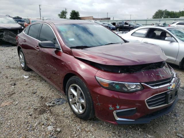 CHEVROLET MALIBU LS 2016 with VIN 1G1ZB5ST7GF285852 - Photo from auction
