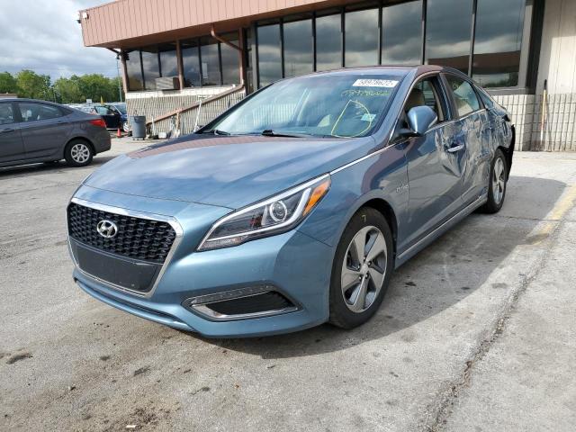 Photo 2 from auction – 2016 HYUNDAI SONATA HYB with VIN KMHE34L14GA016940