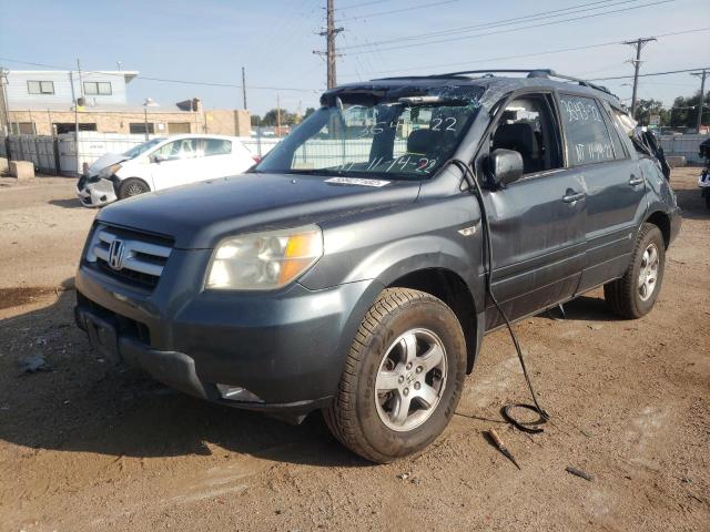Photo 2 from auction – 2006 HONDA PILOT EX with VIN 2HKYF18576H504547