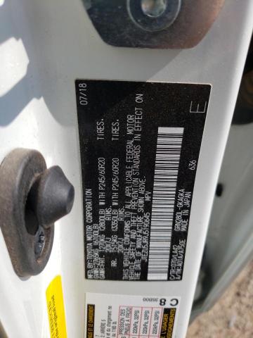 Photo 10 from auction – 2018 TOYOTA 4RUNNER SR with VIN JTEZU5JR9J5190645