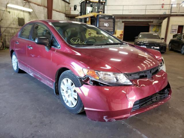 HONDA CIVIC DX 2007 with VIN 2HGFA16307H040634 - Photo from auction