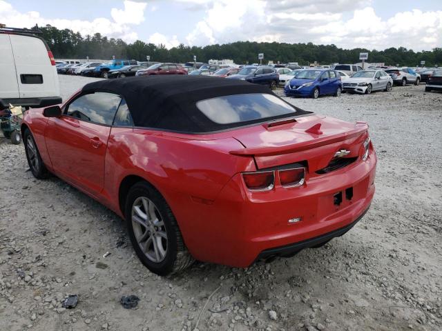 Photo 3 from auction – 2013 CHEVROLET CAMARO LT with VIN 2G1FB3D32D9218651