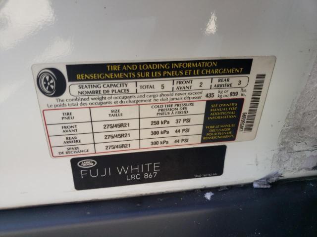 Photo 10 from auction – 2016 LAND ROVER RANGE ROVE with VIN SALWR2EF7GA556599