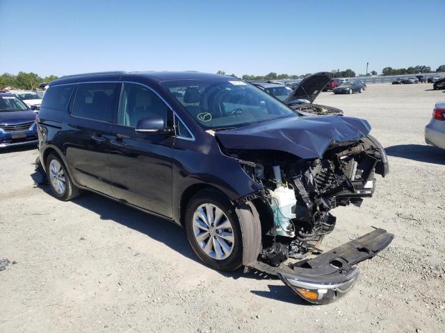 KIA SEDONA EX 2017 with VIN KNDMC5C16H6273883 - Photo from auction