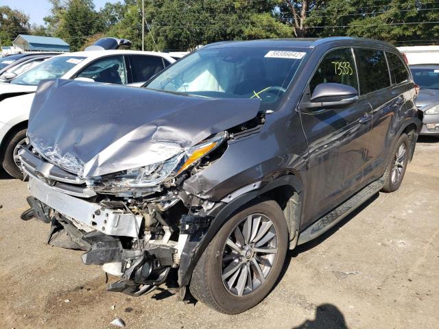Photo 2 from auction – 2018 TOYOTA HIGHLANDER with VIN 5TDJZRFH3JS540517