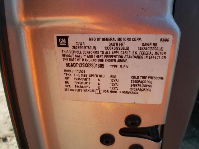 Photo 10 from auction – 2006 BUICK RAINIER CX with VIN 5GADT13SX62301305