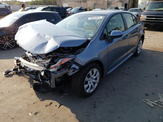 Photo 2 from auction – 2022 TOYOTA COROLLA LE with VIN JTDEPMAE2N3023966