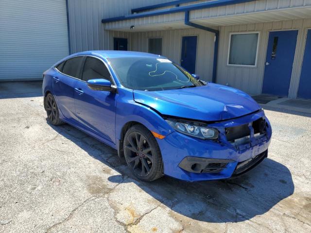 HONDA CIVIC LX 2018 with VIN 19XFC2E53JE011844 - Photo from auction