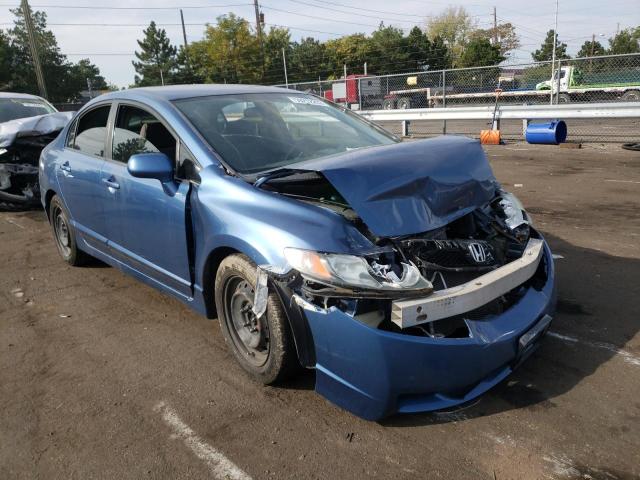 HONDA CIVIC LX 2010 with VIN 19XFA1F59AE053997 - Photo from auction