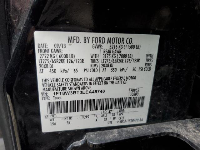 Photo 10 from auction – 2014 FORD F350 SUPER with VIN 1FT8W3BT3EEA46748