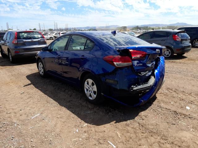 Photo 3 from auction – 2018 KIA FORTE LX with VIN 3KPFK4A75JE181385