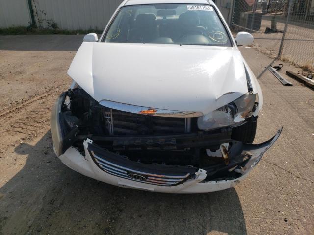 Photo 9 from auction – 2009 KIA SPECTRA EX with VIN KNAFE221395596912