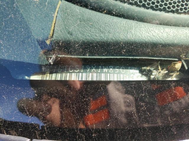 Photo 10 from auction – 1998 GMC SONOMA with VIN 1GTCS19X1W8501714