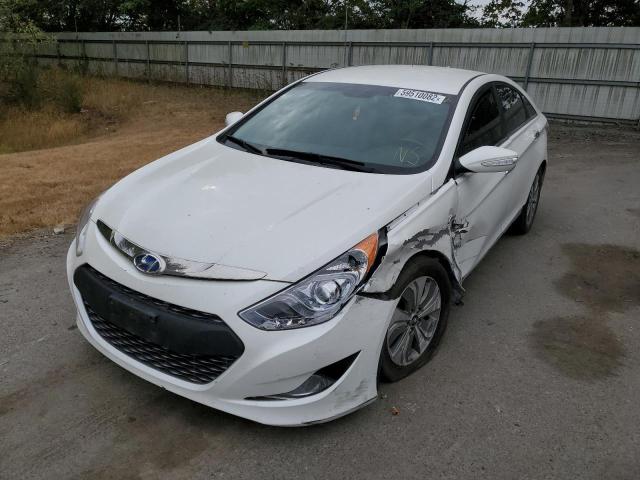 Photo 2 from auction – 2013 HYUNDAI SONATA HYB with VIN KMHEC4A40DA098030
