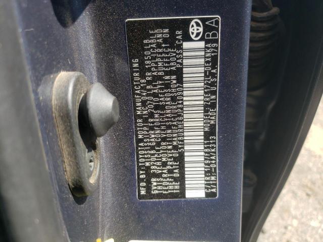 Photo 10 from auction – 2018 TOYOTA COROLLA L with VIN 5YFBURHE6JP840907