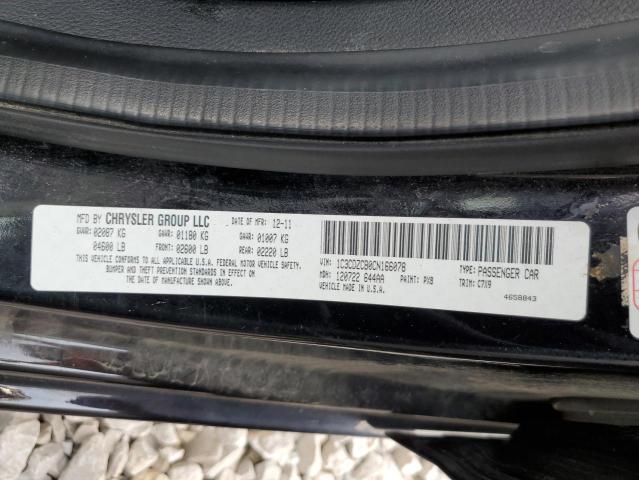 Фото 10 с аукциона – 2012 DODGE AVENGER SX с VIN 1C3CDZCB0CN166078