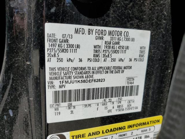 Photo 10 from auction – 2013 FORD EXPEDITION with VIN 1FMJU1K58DEF62823