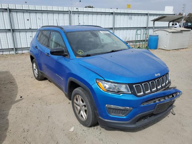 JEEP COMPASS SP 2018 with VIN 3C4NJCAB7JT140202 - Photo from auction
