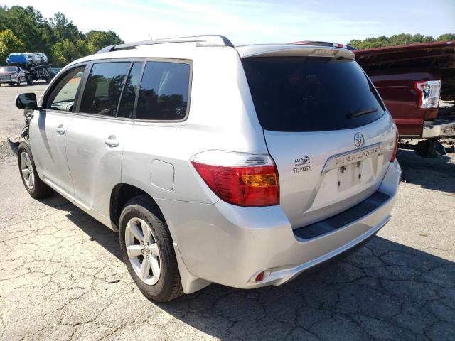 Photo 3 from auction – 2009 TOYOTA HIGHLANDER with VIN JTEDS41A692079813