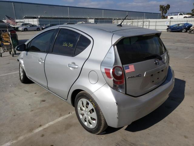 Photo 3 from auction – 2013 TOYOTA PRIUS C with VIN JTDKDTB36D1055977