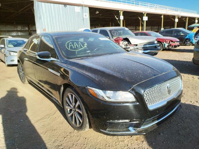 LINCOLN CONTINENTA 2017 with VIN 1LN6L9UK9H5606361 - Photo from auction