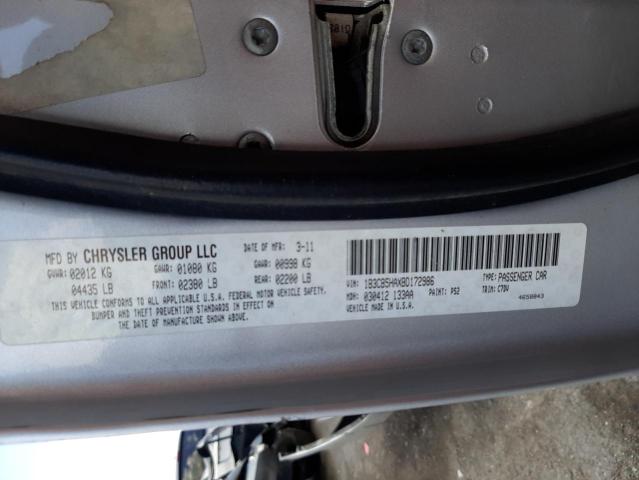 Photo 10 from auction – 2011 DODGE CALIBER HE with VIN 1B3CB5HAXBD172986