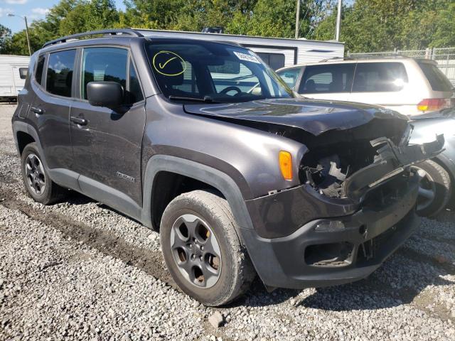 JEEP RENEGADE S 2018 with VIN ZACCJBAB1JPH65932 - Photo from auction