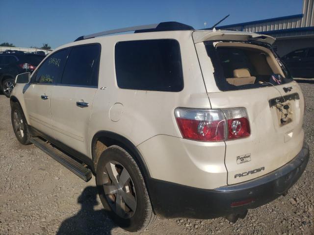 Photo 3 from auction – 2011 GMC ACADIA SLT with VIN 1GKKRRED0BJ120686