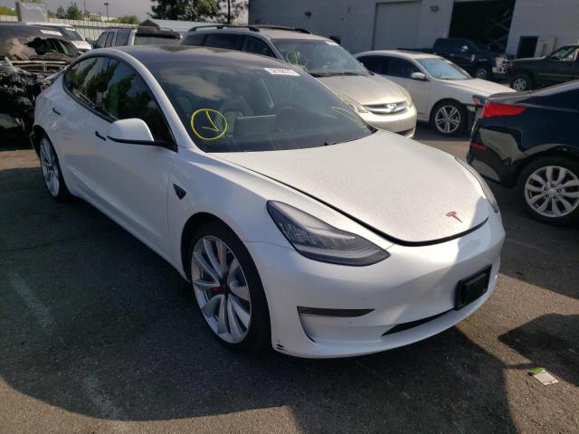 TESLA MODEL 3 2019 with VIN 5YJ3E1EB0KF513977 - Photo from auction