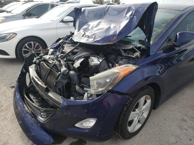 Photo 9 from auction – 2012 HYUNDAI ELANTRA GL with VIN 5NPDH4AEXCH095573