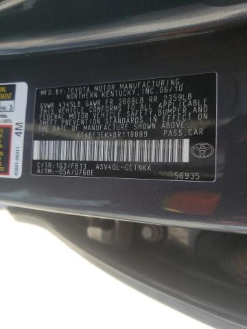 صورة رقم 10 من المزاد - 2011 TOYOTA CAMRY BASE مع VIN 4T4BF3EK4BR118889