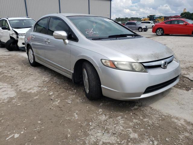 Photo 1 from auction – 2006 HONDA CIVIC HYBR with VIN JHMFA36296S022060